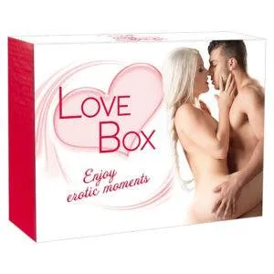 Love Box – Pakke med Sexlegetøj og Lingeri til Par