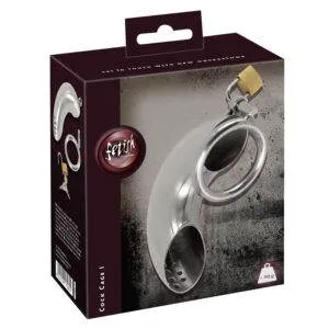 Cock Cage 1 – Kyskhedsbælte til Mænd af Stål