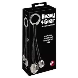 Heavy Gear Penisring og Anal Plugs
