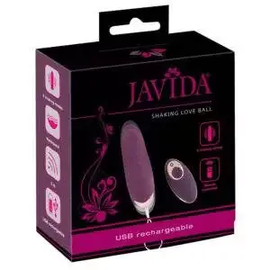 Javida Shaking Love Ball Vibrator Æg og Bækkenbundskugle