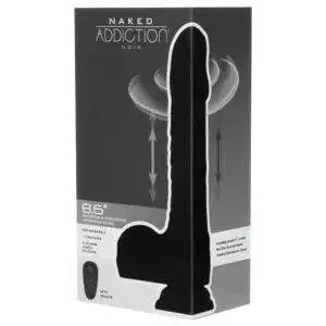 Naked Addiction Roterende Silikone Vibrator Med Støde Funktion