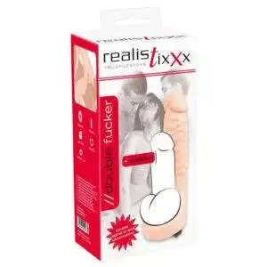 Realistixxx Double Fucker Strap-On med Vibrator