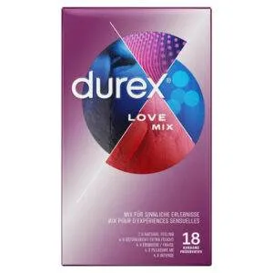 Durex Love Mix Kondom med 5 forskellige