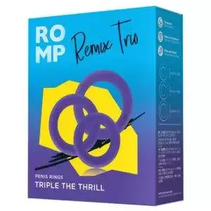 Romp Remix Trio med 3 stk Testikel og Penisringe