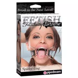 Fetish Fantasy Extreme Metal Spider Gag