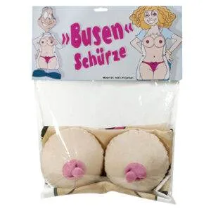 Forklæde med bryster
