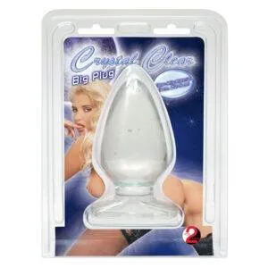 Crystal Clear Big Anal Plug