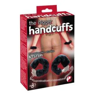 Bigger Furry Handcuffs – Håndjern med Plys