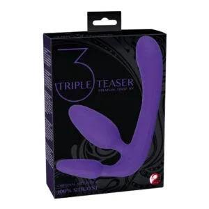 Strap-On og Dobbeltdildo Triple Teaser