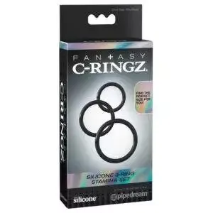 Fantasy C-Ringz Stamina Set – 3 Penisringe i sæt
