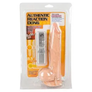 Authentic Reaction Dong Dildo med Vibrator