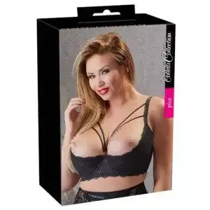 Plus Size 1/4 Cage BH i Sort