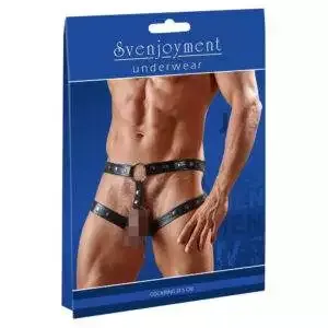 Hoftebælte med Penisring i Wetlook