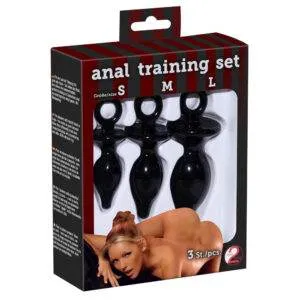 Anal Training Sæt med 3 Anal Plug