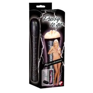 Pussy To Go – Masturbator med Vibrator