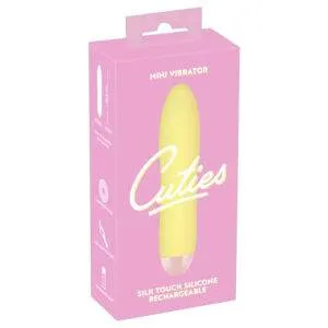 Cuties Mini Yellow – Vaginal og Anal Vibrator
