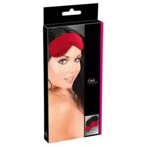 Øjenmaske sæt i Sort og Rød