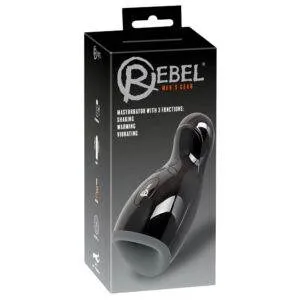 Rebel Masturbator med Vibrator og Varme