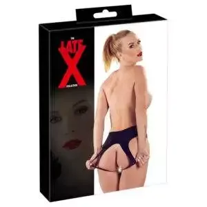 Latex trusse med Åbent Skridt