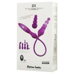 Adrien Lastic 2X Double Ended Par Vibrator