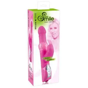Smile Pearly Rabbit Perlevibrator med Klitoris Vibrator