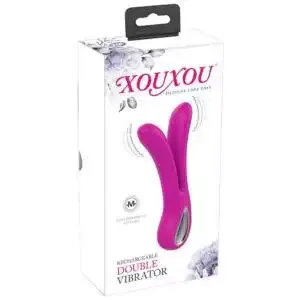 XOUXOU Dobbelt Vibrator – Vandtæt