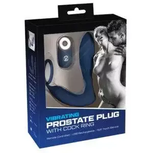 Prostata Anal Vibrator med Penisring